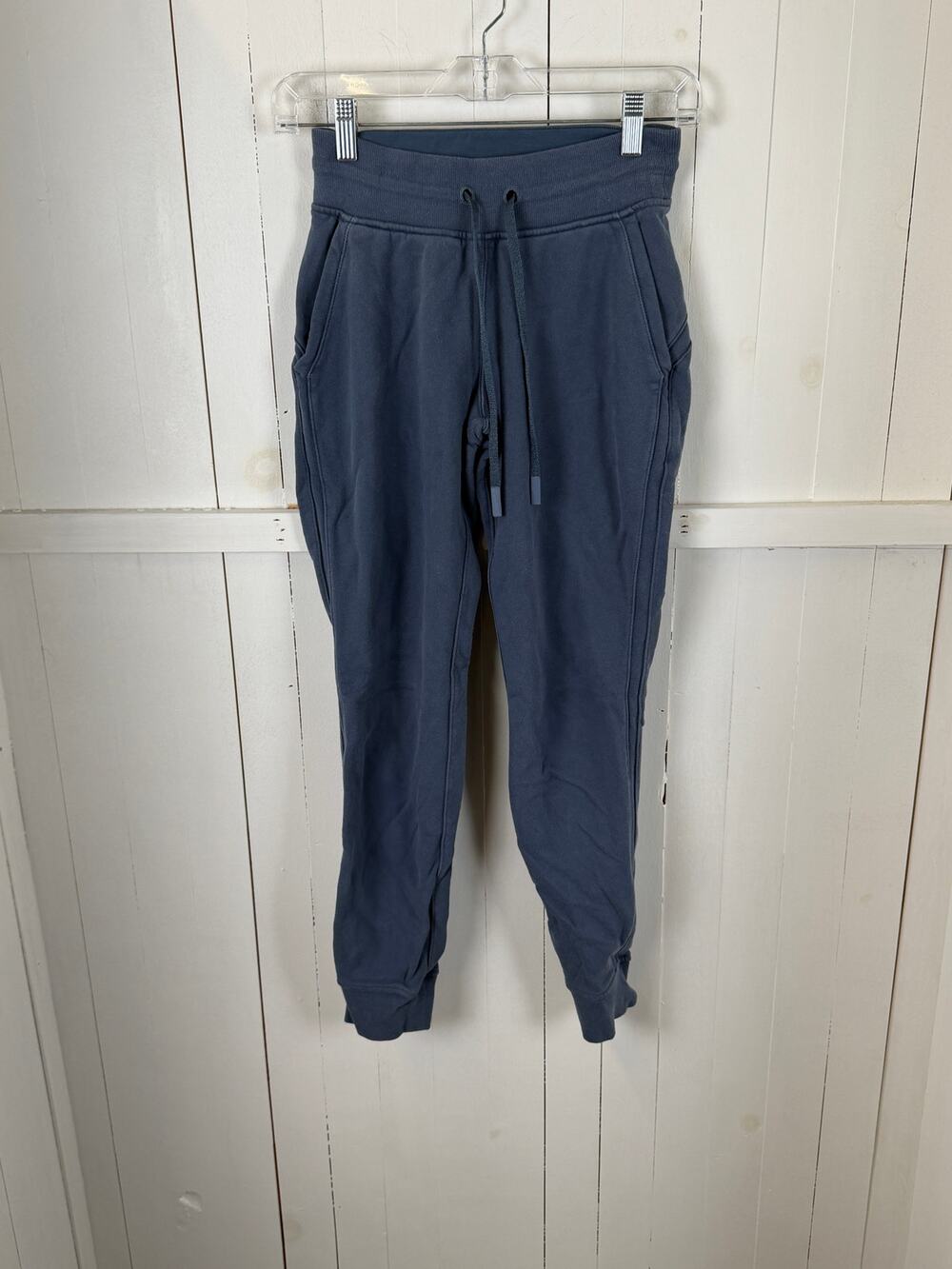 Lululemon Blue Jogger Pants Size 2 Teens Pre-Owned